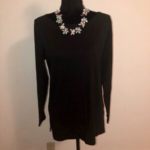 LOFT long sleeved black shirt!